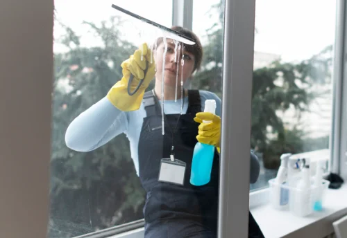 Nettoyage de vitres intérieures et extérieures à Ancy